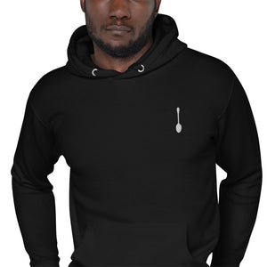 simple spoon hoodie.