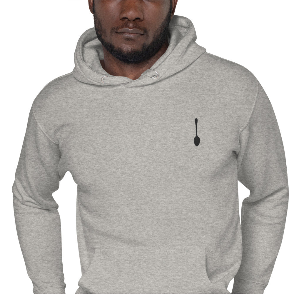 simple spoon hoodie.